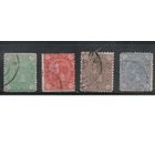 Румыния-1890, (Мих.77-81) гаш. , Стандарт, Король Карл I, 4 марки