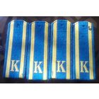 Погоны курсанта академии  (цена за пару)