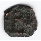 Херсонес под Византией 867-886 год Н.Э. Император Василий I ЛС - Литера В. ОС - Литера П, справа крест