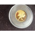 Монета золото белорусский балет 2005