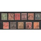 США-1923, (Скотт.581-591),  гаш., Стандарт, Президенты, перф. 10(полная серия)