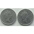 Великобритания 5 пенсов 1989 г. Цена за 1 шт.