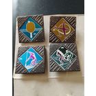 Значки СПОРТЛОТО ЗЕРКАЛКИ.