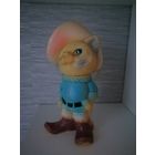 Резиновая игрушка Кот в сапогах СССР