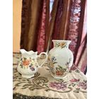 Ваза и сливочник коллекция Бабочки  Aynsley Англия фарфор цена за 2