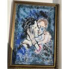 Панно под стеклом акрил