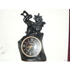 Часы с подчасником "Данило мастер" 1966г.чугун.литьё.