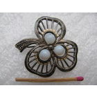 Брошка. Цветок. мельхиор