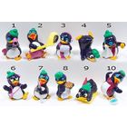 Полная киндер коллекция Пингвины зимние  1992 год. Коллекционное состояние. Оригинальный вкладыш