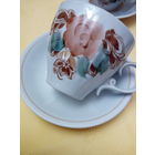 Чайные чАшки с блюдцами ПОЛОННОЕ 1980-1990 2СОРТ