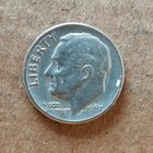 США 1 дайм, 1967 Дайм Рузвельта, KM# 195a