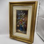 Картина флорентийская Цветы в вазе. Италия. Арт 3445