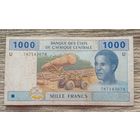 Werty71 Камерун 1000 франков 2002 банкнота литера U