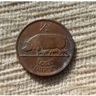 Werty71 Ирландия 1/2 пенни 1949 Свинья с поросятами арфа