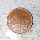 10 крон 2003 года Чехия. Чешская республика. Шикарная родная патина!