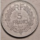 1947 год 5 франков Франция