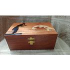 Редкая шкатулка СССР "Старик И МОРЕ"