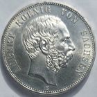 5 марок 1898 Саксония. Монета уровня MS-61. Вынута из слаба RNGA