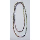 Бусы. Радужный цвет. Длина 65 см