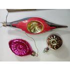 Ёлочная игрушки ,  Фонарики . СССР . С рубля