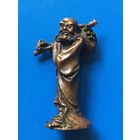 Буддизм, архат Бодхидхарма пересекающий реку