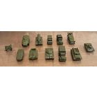 Коллекция металлических советских машинок из 12 штук