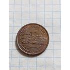 1 пенс 1988 года. Мэн