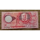 Werty71 Тонга 2 паанга 1995 UNC банкнота