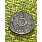 Польша 5 пфенниг fenigow 1918 г