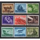 Германия Рейх 1944 День Вермахта (II) Рода войск #873-8,881-2,885