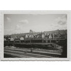 Общий вид на Смоленск со стороны железной дороги. Успенскийй кафедральный собор. Оккупация.