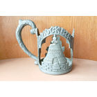 V Большой подстаканник "Москва. Кремль: Царь-пушка. Царь-колокол. Крестопад" (кружка сувенирная). Московский машиностроительный завод "Авангард" Z (ММЗ "Авангард")