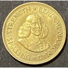 Монета 1 цент 1961 год. ЮАР.