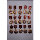 Нагрудный знак. "40 лет Победы 1945-1985". ВОВ. СССР. Цена за 1 шт.