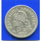 Аргениина 10 сентаво 1938