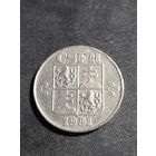 Чехословакия 2 кроны 1991