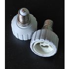 Переходник с патрона Е14 на GU10, EKF, 2 шт с 1 рубля