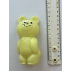 Олимпийский Мишка. Игрушка. Пластмасса. 11 см.