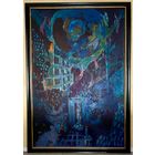 Кищенко А.М. "Вечер",1997г. Холст, масло. Размер 179х120 см.