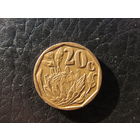 ЮАР.20 центов.1993. С 20 копеек. Распродажа коллекции. Смотрите другие лоты.
