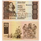 Южная Африка. 20 рэнд (образца 1982 года, P121c, UNC)