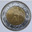 Сан-Марино 500 лир 1995 год