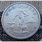 Американские Филипины 1 песо 1908 года, S. Редкая! Серебро! Сторгуй за свою цену, предложи обмен! S80