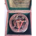 Компас солнечные часы антикварные латунные Gilbert And Sons лондонская морская тематика Торги без мц