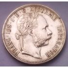 РАСПРОДАЖА!!! - АВСТРИЯ 1 флорин 1888 год "ФРАНЦ ИОСИФ I" (серебро)