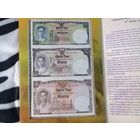 Тайланд 1+5+10 бат . Юбилейная в буклете