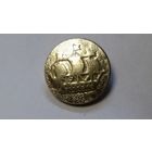 Пуговица Парусник. СССР.