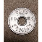 Фиджи 1 пенни 1964  ЕЛИЗАВЕТА II