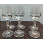 Винтажный набор бокалов 6 штук Богемия в идеальном состоянии в оригинальной коробке. 90 мл