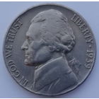США 5 центов 1939 года (Jefferson Nickel)